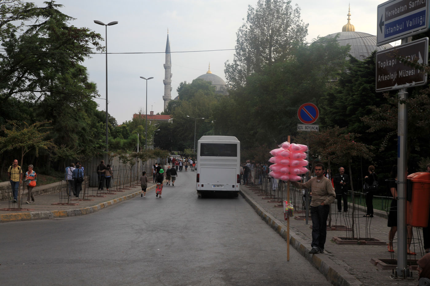 Candy floss seller, Istanbul