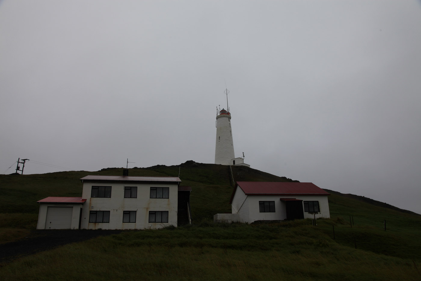 The lighthouse at Valahnukur, Iceland