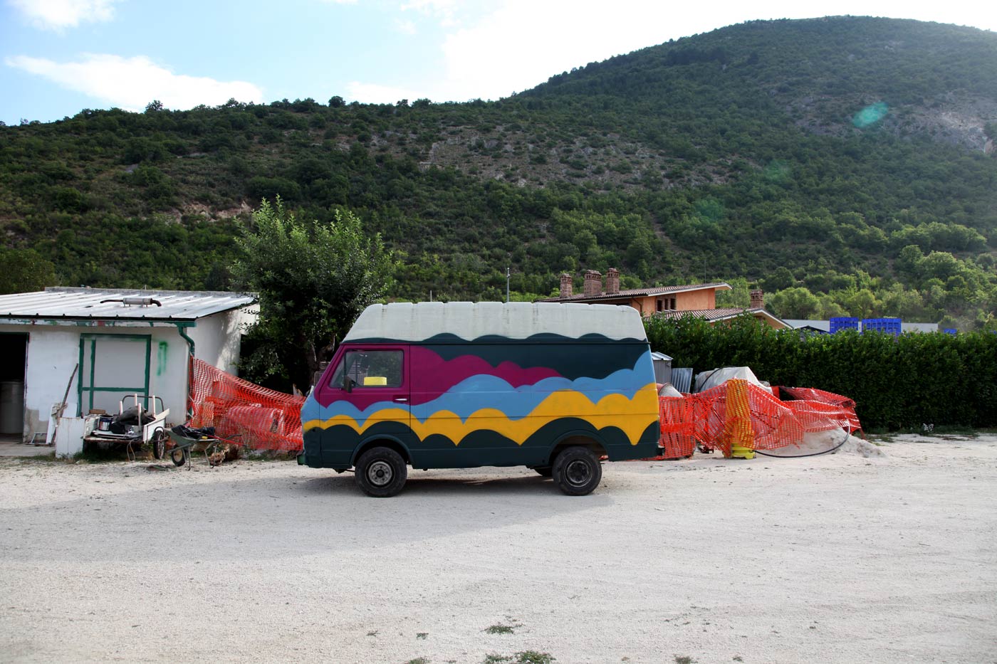 Happy Camper van, Gioia dei Marsi, Italy