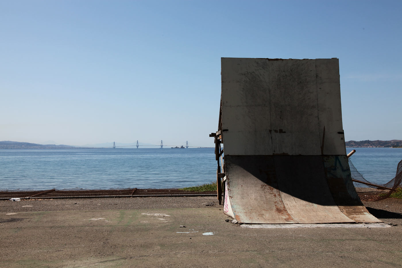 Skate ramp, Nafpaktos, Greece