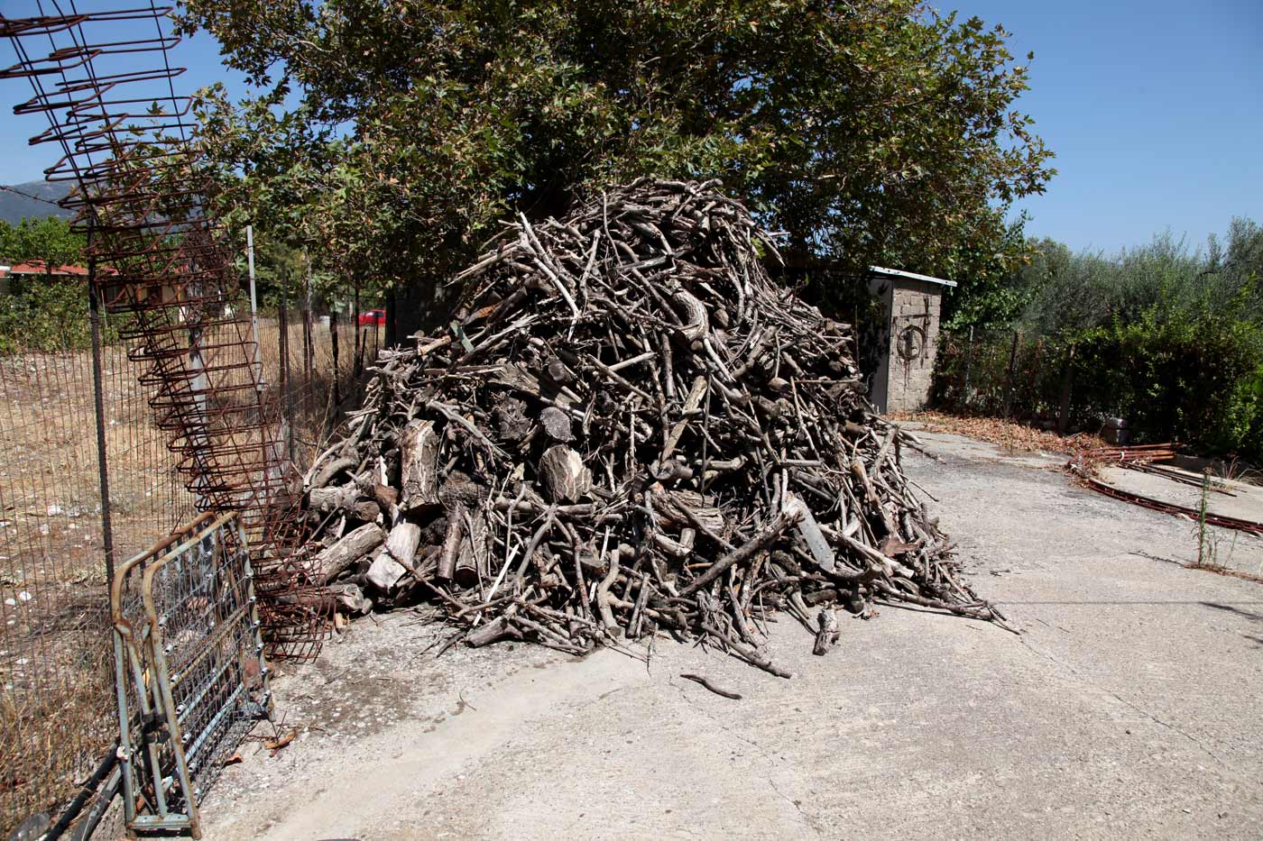 Woodpile #1, Xiropigado, Greece