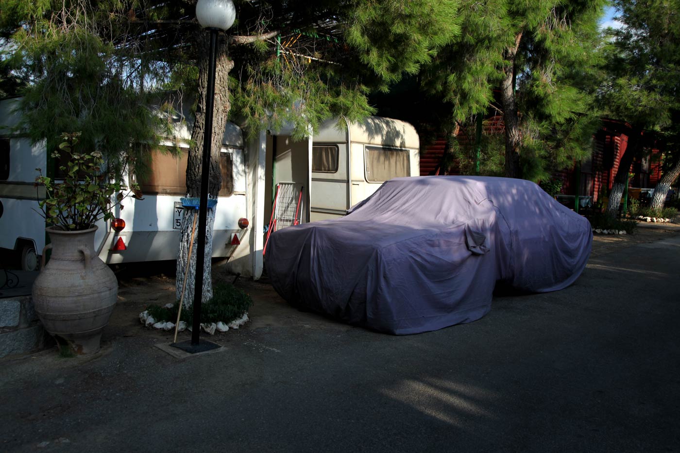 Covered car #1, Delphi, Greece