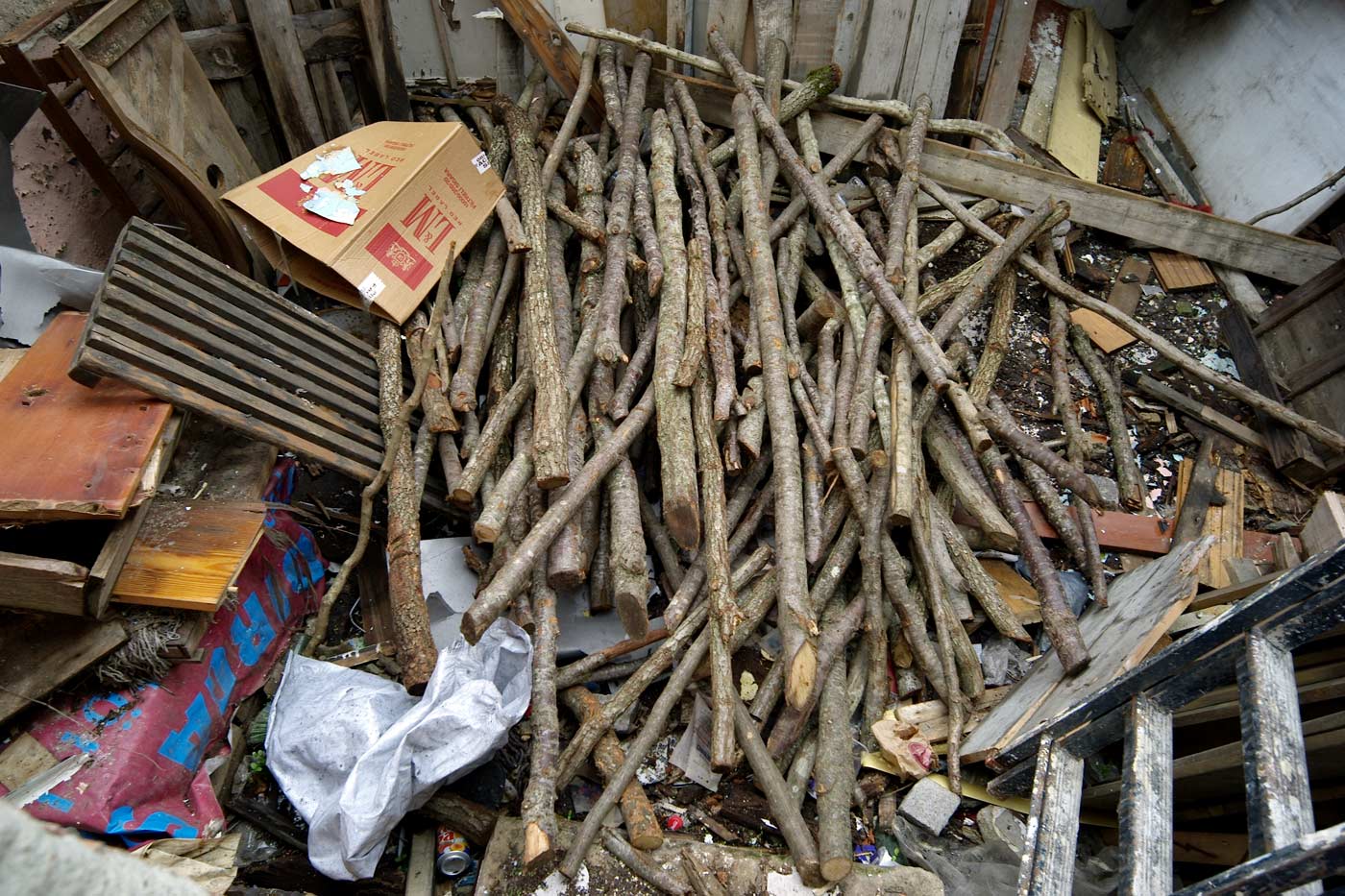 Woodpile #2, Istanbul