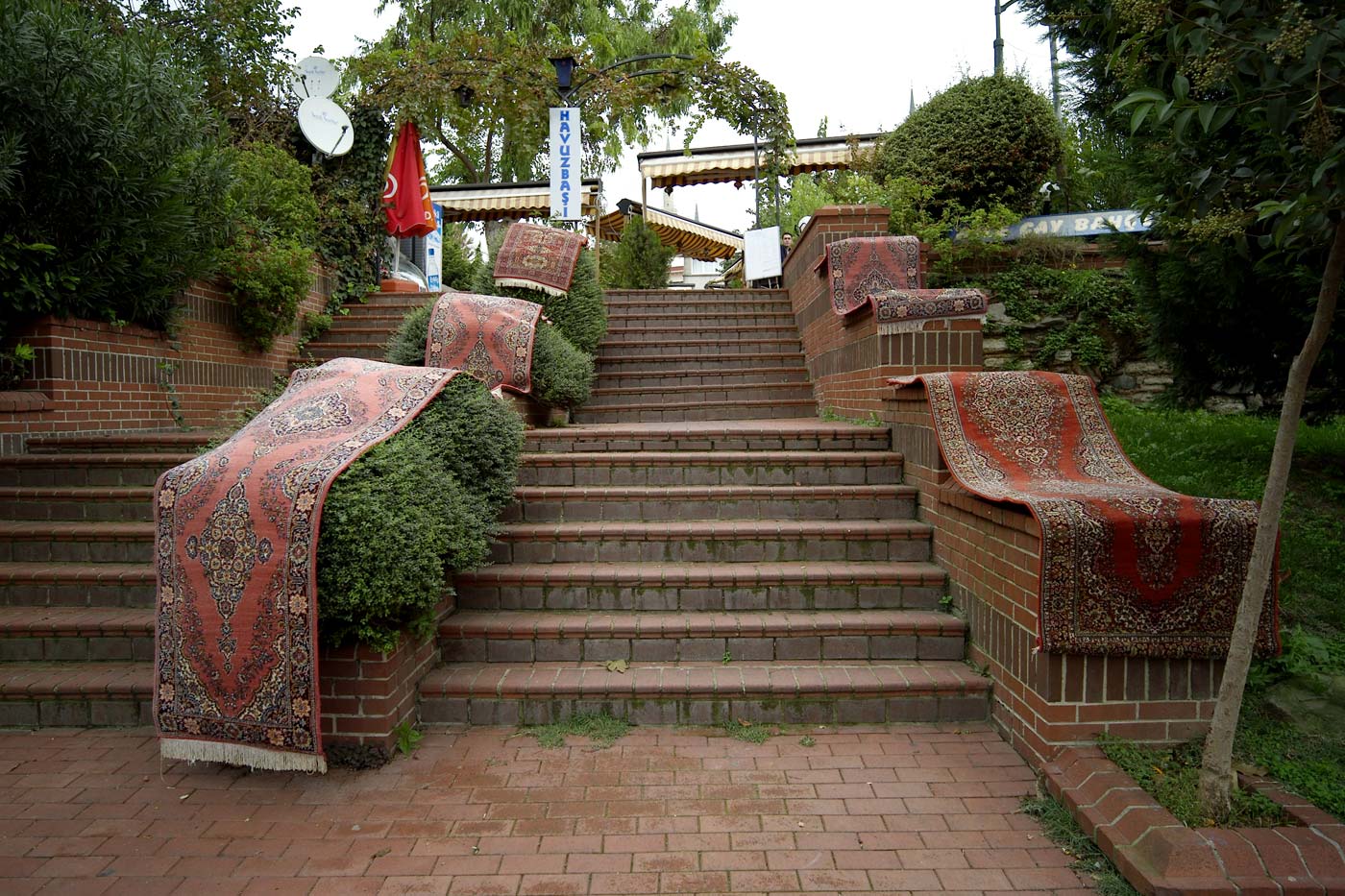 Drying carpets #2, Istanbul