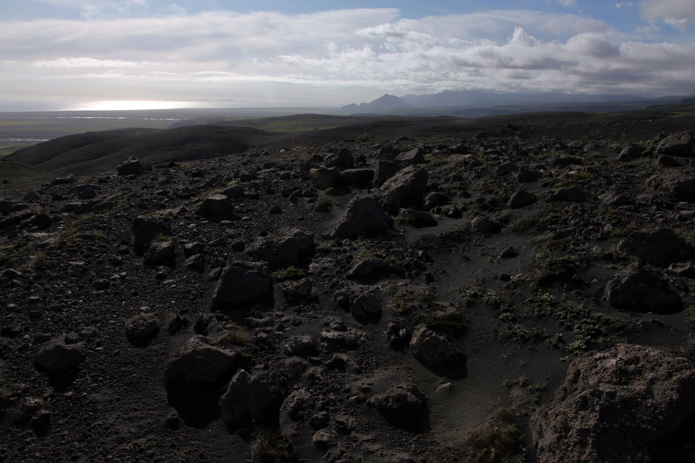 Eyjafjallajokull from Katla, Iceland